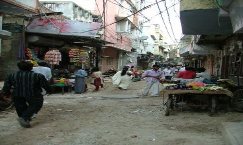 Zdjecie INDIE / brak / Delhi / uliczka na Paharganj