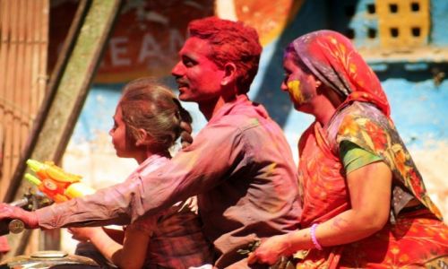 Zdjecie INDIE / Rajasthan / Udaipur / rado wsplnej drogi