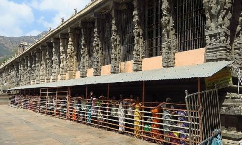Zdjcie INDIE / Tamil Nadu / Tiruvannamalaj / witynia Arunachaleshvara