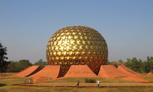 Zdjcie INDIE / Tamil Nadu / Auroville / Miasto witu