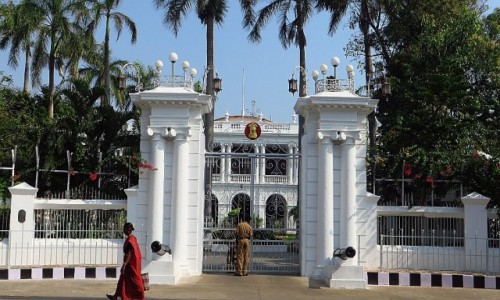 Zdjęcie INDIE / Tamil Nadu / Pondicherry / Rezydencja gubernatora