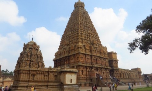 Zdjcie INDIE / Tamil Nadu / Thanjavur / witynia Brihadeswara
