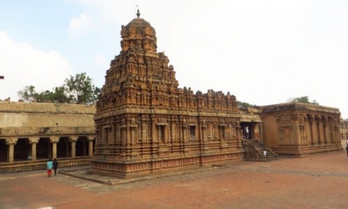 Zdjcie INDIE / Tamil Nadu / Thanjavur / witynia Brihadeswara