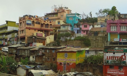Zdj�cie INDIE / Tamil Nadu /  Coonoor / panorama miasta