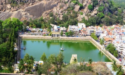 Zdjecie INDIE / Karnataka / revanabelagola / widok z gry