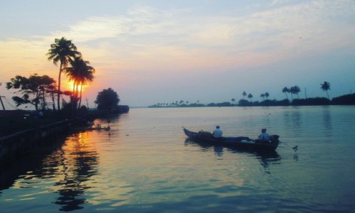 Zdjcie INDIE / Kerala / Alleppey  / Kerala backwaters