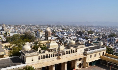 Zdjęcie INDIE / Radzastan / City palace / Architektura Udaipur