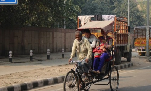 Zdjecie INDIE / - / New Dalhi / Taxi