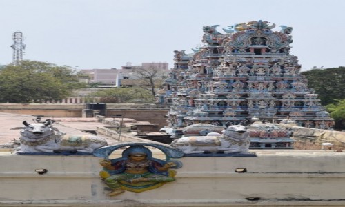 INDIE / Tamilnadu / Madurai / witynia Minakszi w Maduraju