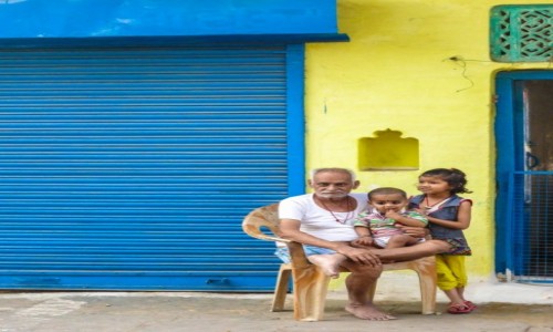 Zdjecie INDIE / pnoc / orchha / rodzinne foto