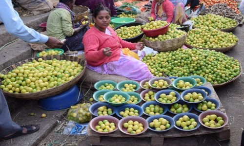 Zdjecie INDIE / Karnataka / Bangalore / Bangalore Fruit Market 2