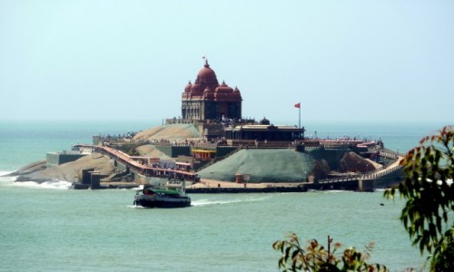 Zdjecie INDIE / Tamil Nadu / Kanyakumari / Pomnik Vivekananda Rock