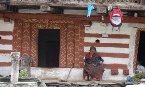 Zdjecie INDIE / Himalai Pradesz  / Manali / Pod domem  