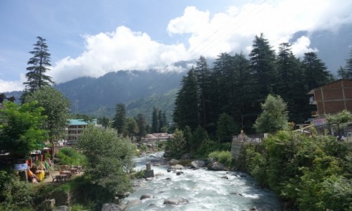 Zdjęcie INDIE / Manali / Manali / Strumyk