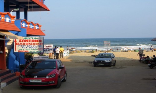 Zdjęcie INDIE / Tamilnadu / Mamallapuram / bluesowo
