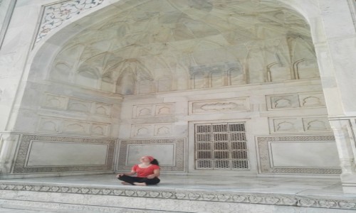 Zdjcie INDIE /  Uttar Pradesh / Agra / Taj Mahal