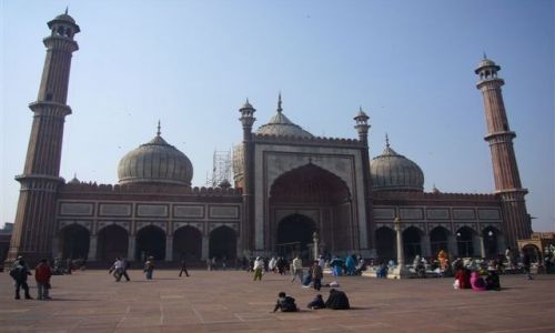 Zdjecie INDIE / Delhi / Old Deli / Najwikszy meczet w Indiach