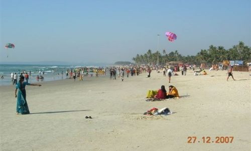 Zdjecie INDIE / Goa / Colva Beach / plae Goa