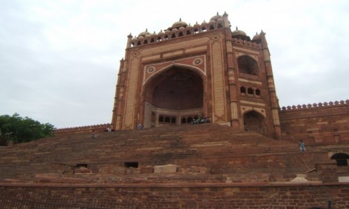 Zdjęcie INDIE / Uttar Pradeś / Fatehpur Sikri / Buland Darwaza (Brama Zwycięstwa)