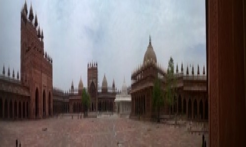 Zdjęcie INDIE / Uttar Pradeś / Fatehpur Sikri / Dziedziniec Jama Masjid