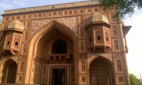 Zdjęcie INDIE / Uttar Pradeś / Sikandra / Lodhi Tomb w Mauzoleum Abara