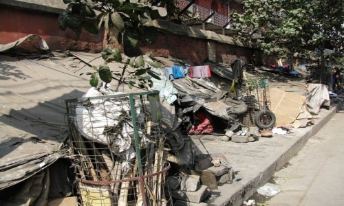 Zdjecie INDIE / Bengal Zachodni / Kalkuta / ulice Kalkuty - apartament w centrum miasta
