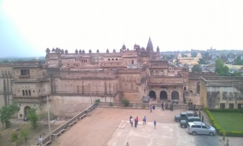 Zdjcie INDIE / Madhya Prade / Orcha / Raj Mahal w Orchy