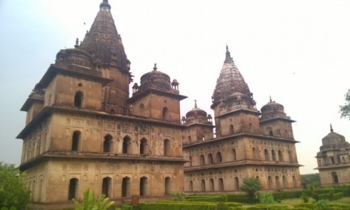 Zdjcie INDIE / Madhya Prade / Orcha / Chatri w Orchy