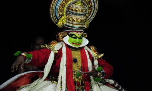Zdjecie INDIE / Kerala / Kochi / Kathakali