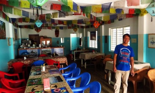 Zdjęcie INDIE / Tamilnadu / Mahabalipuram / nepalska restauracja