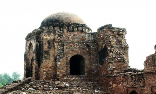 Zdjcie INDIE / Delhi / Delhi, Firuz-Szah Kotla / grobowiec afgaski
