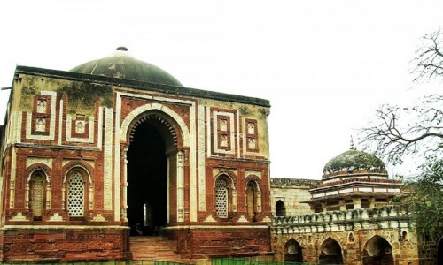 Zdjcie INDIE / Delhi / Lal Kot  / grobowce wadcw dynastii niewolniczej