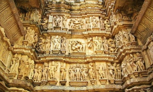Zdjcie INDIE / Madhja Pradesh / Khajuraho / witynie grupa zachodnia