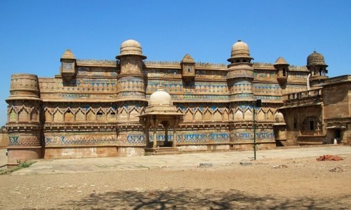Zdjęcie INDIE / Madhja Pradesh / Gwalior / twierdza Man Mandir
