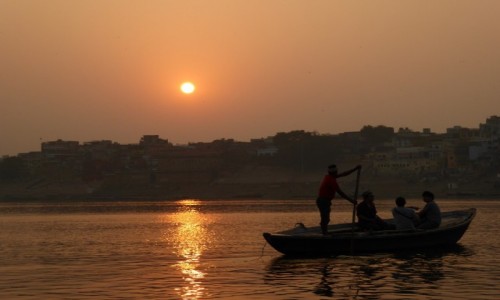 Zdjecie INDIE / Uttar Pradesh / Varanasi / Ganges