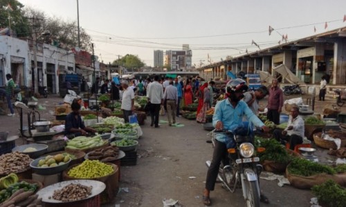 Zdjcie INDIE / Pnocno-zachodnie Indie / Bikaner / Bazar warzywny