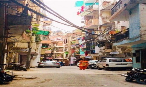 Zdjecie INDIE / New Delhi / Village / Old town