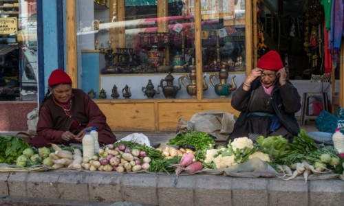 Zdjecie INDIE / Ladakh / Leh / wiee warzywka