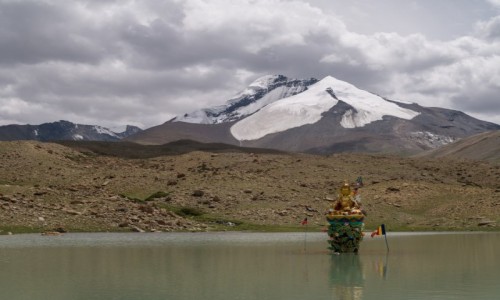 Zdjcie INDIE / Ladakh / Markha Valley / jeziorko z budd