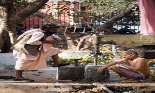Zdjecie INDIE / Delhi / Delhi / obmycie 
