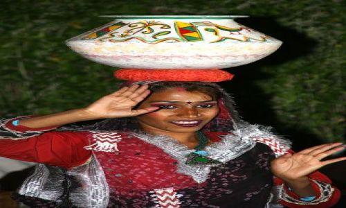 Zdjęcie INDIE / -RAJASTAN / Jaipur / Tancerka