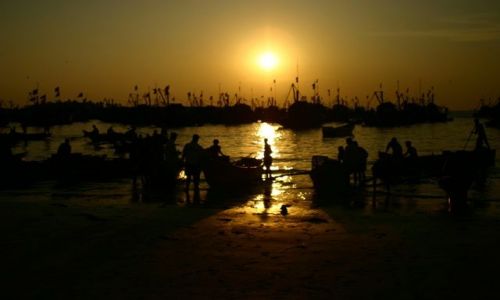 Zdjecie INDIE / Konkan Coast / Malvan / wieczorne połowy