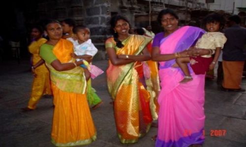 Zdjecie INDIE / Tamil Nadu / Madurai  / INDYJSKIE KOLORY
