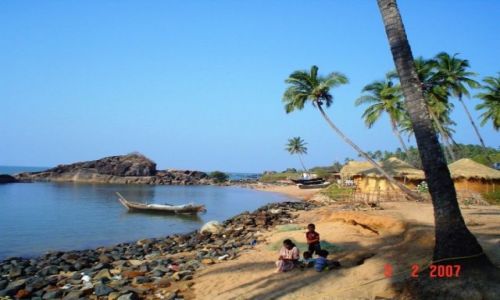 Zdjęcie INDIE / Goa / Patnem / INDYJSKIE PLAŻE