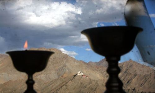Zdjecie INDIE / ladak, leh / leh / klasztor
