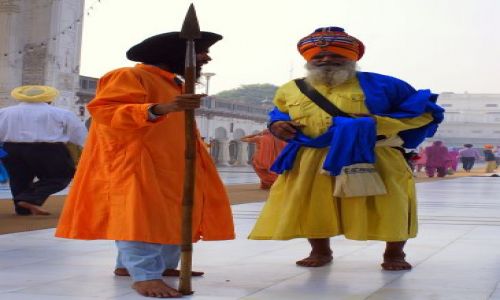 Zdjcie INDIE / Pendab / Amritsar / Sikhowie