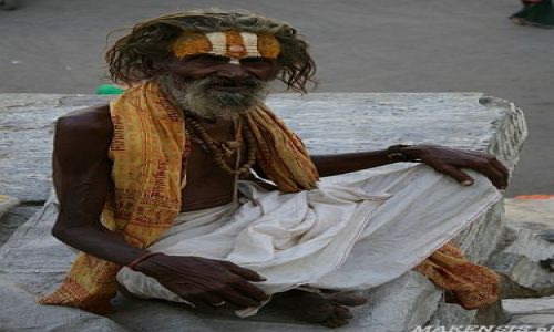 Zdjecie INDIE / Rajastan / Jasailmer / Sadhu