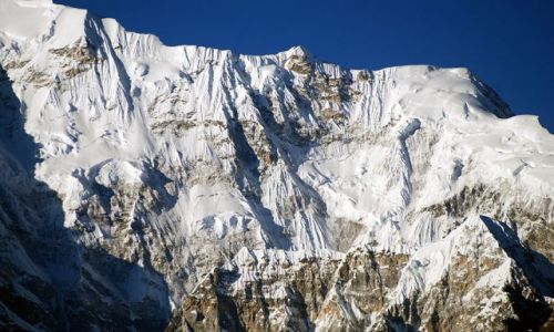 Zdjecie INDIE / sikkim / rejon Kangdzendzongi / Zerwy ściany Kangdzendzongi
