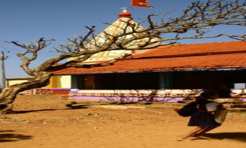 Zdjecie INDIE / Konkan Coast / Deobagh / witynia