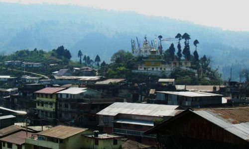 INDIE / Bengal Zachodni / trekking Sandakphu / wioska Manebhanjang - punkt startowy